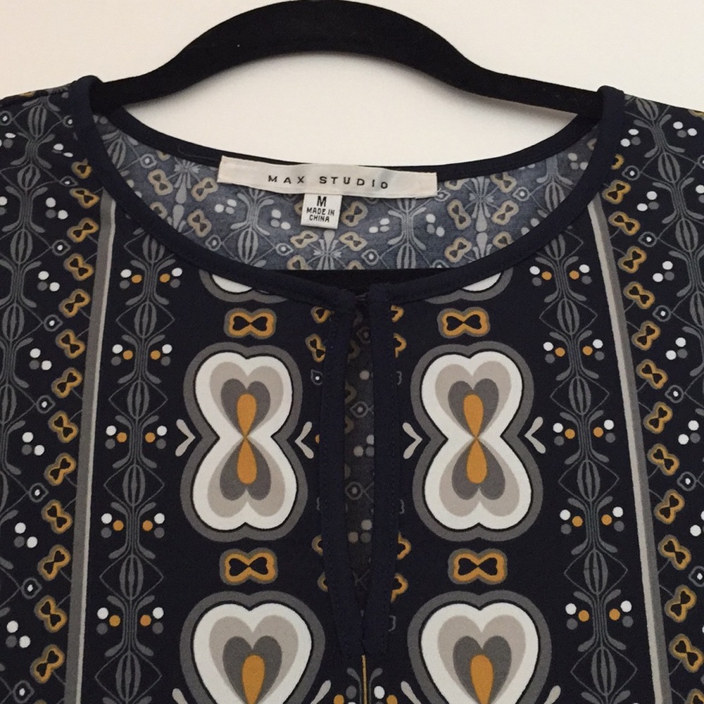 Max studio printed dress - Picture 3 of 5
